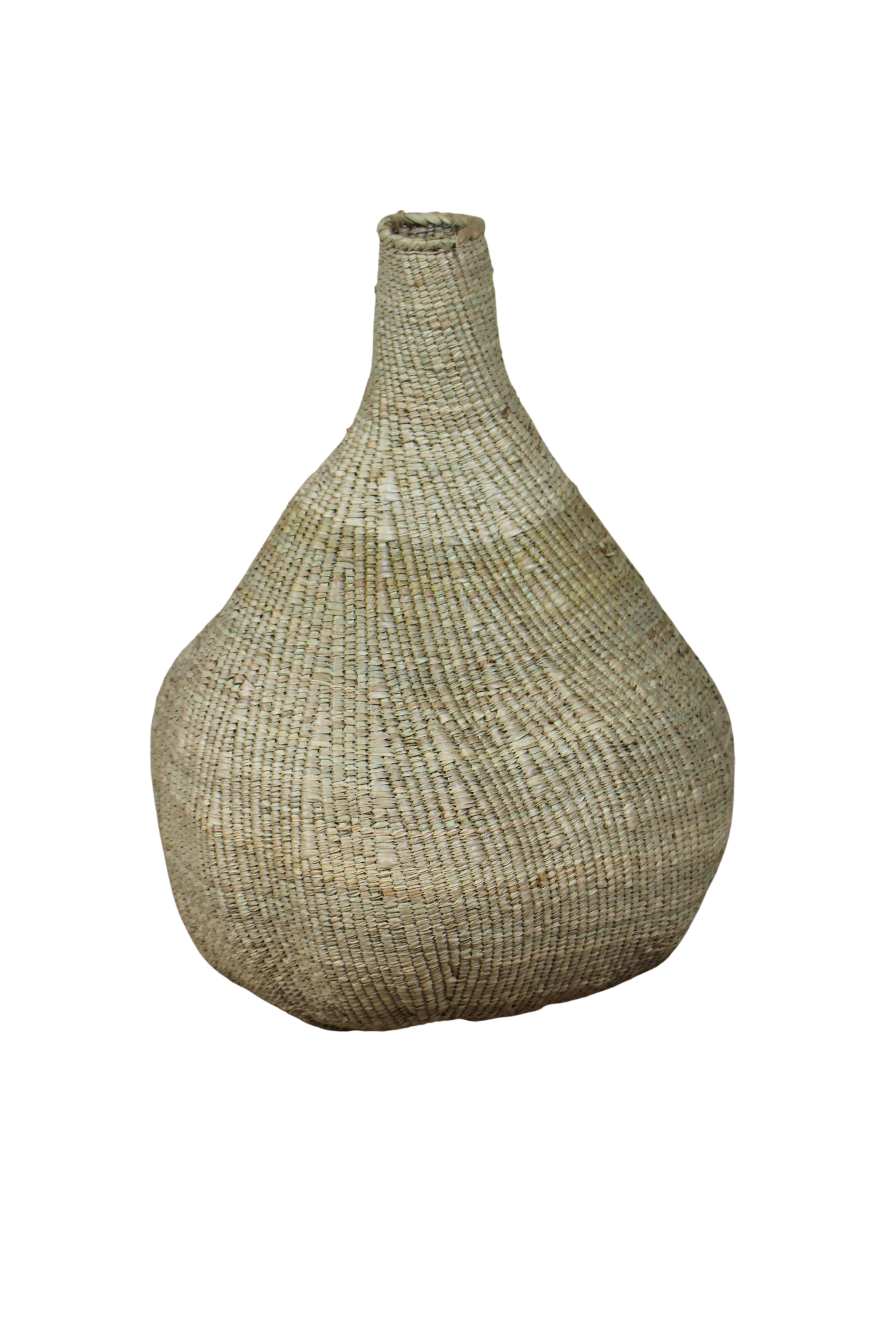 Garlic Gourd woven basket - Zimbabwe - 18.11