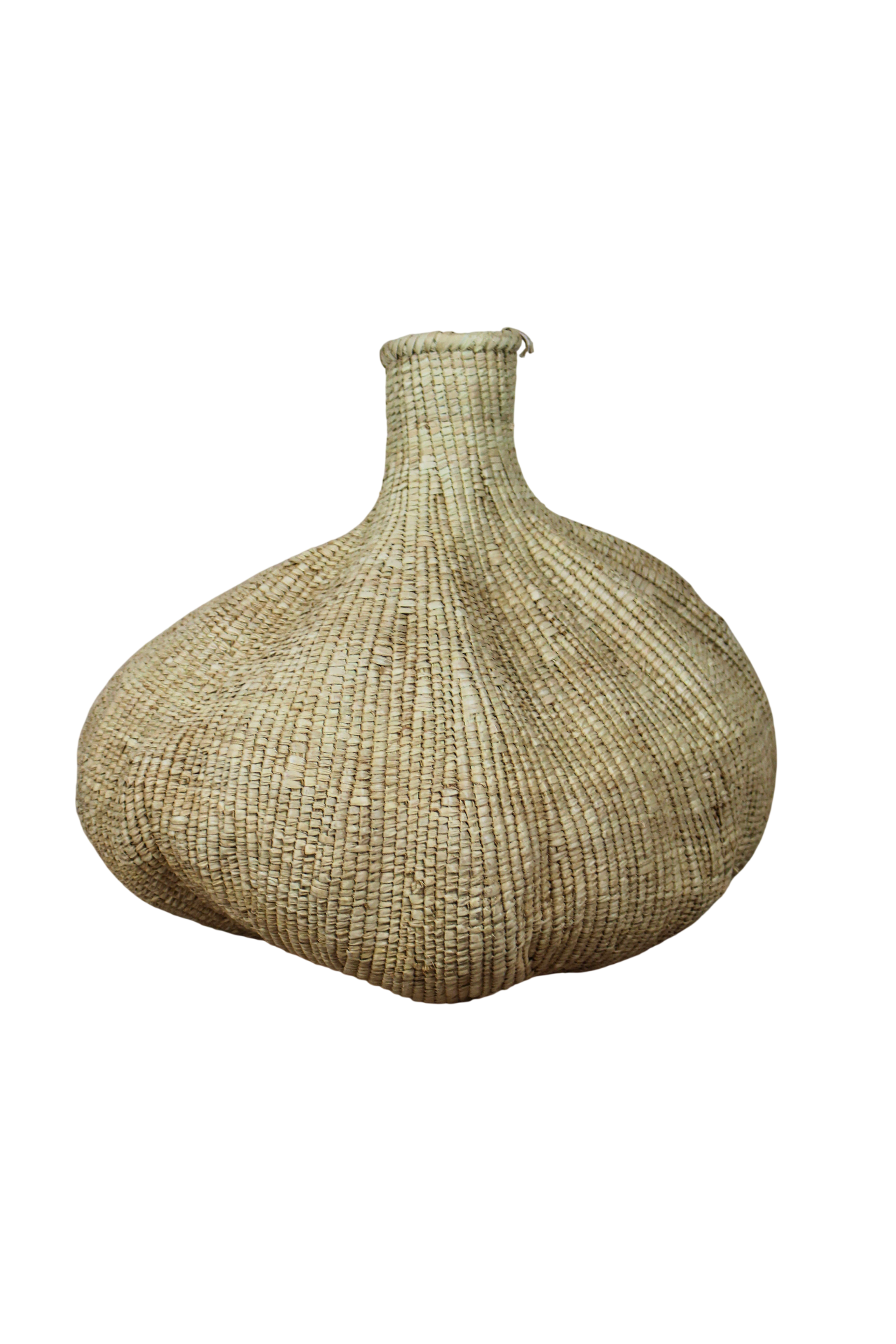 Garlic Gourd woven basket - Zimbabwe - 18.12