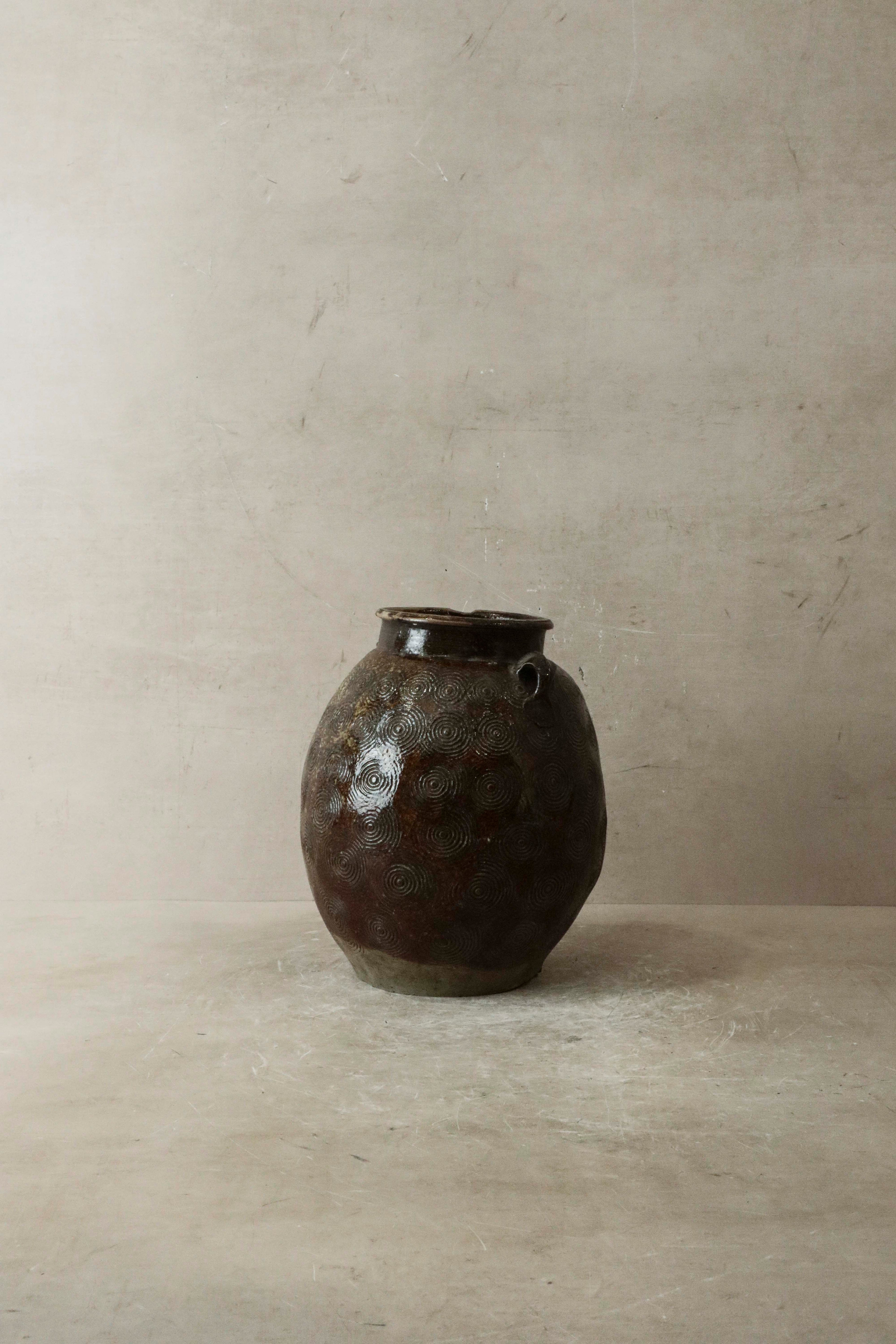 Vintage Glazed Yunnan Pot - OB80