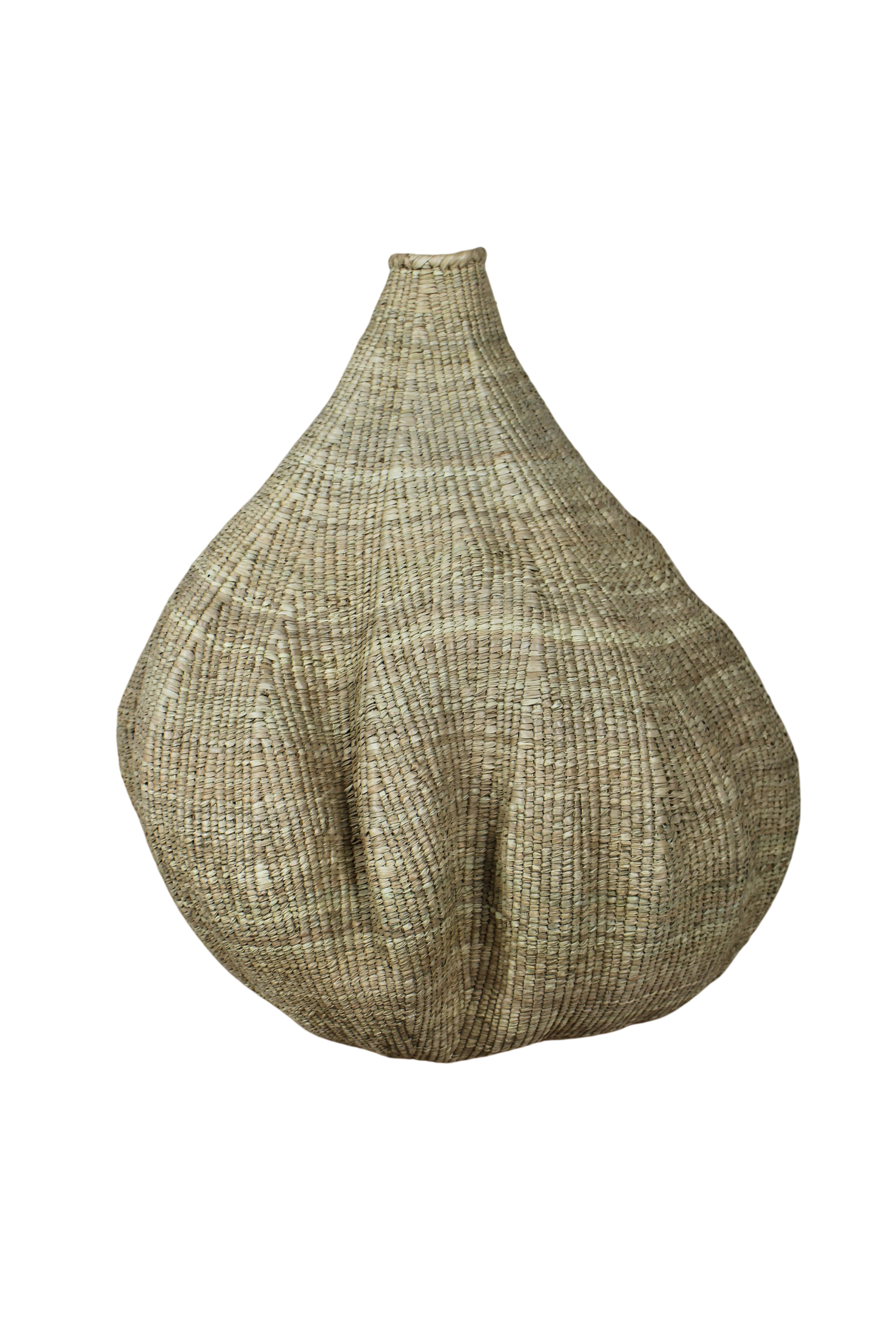 Garlic Gourd woven basket - Zimbabwe - 18.18