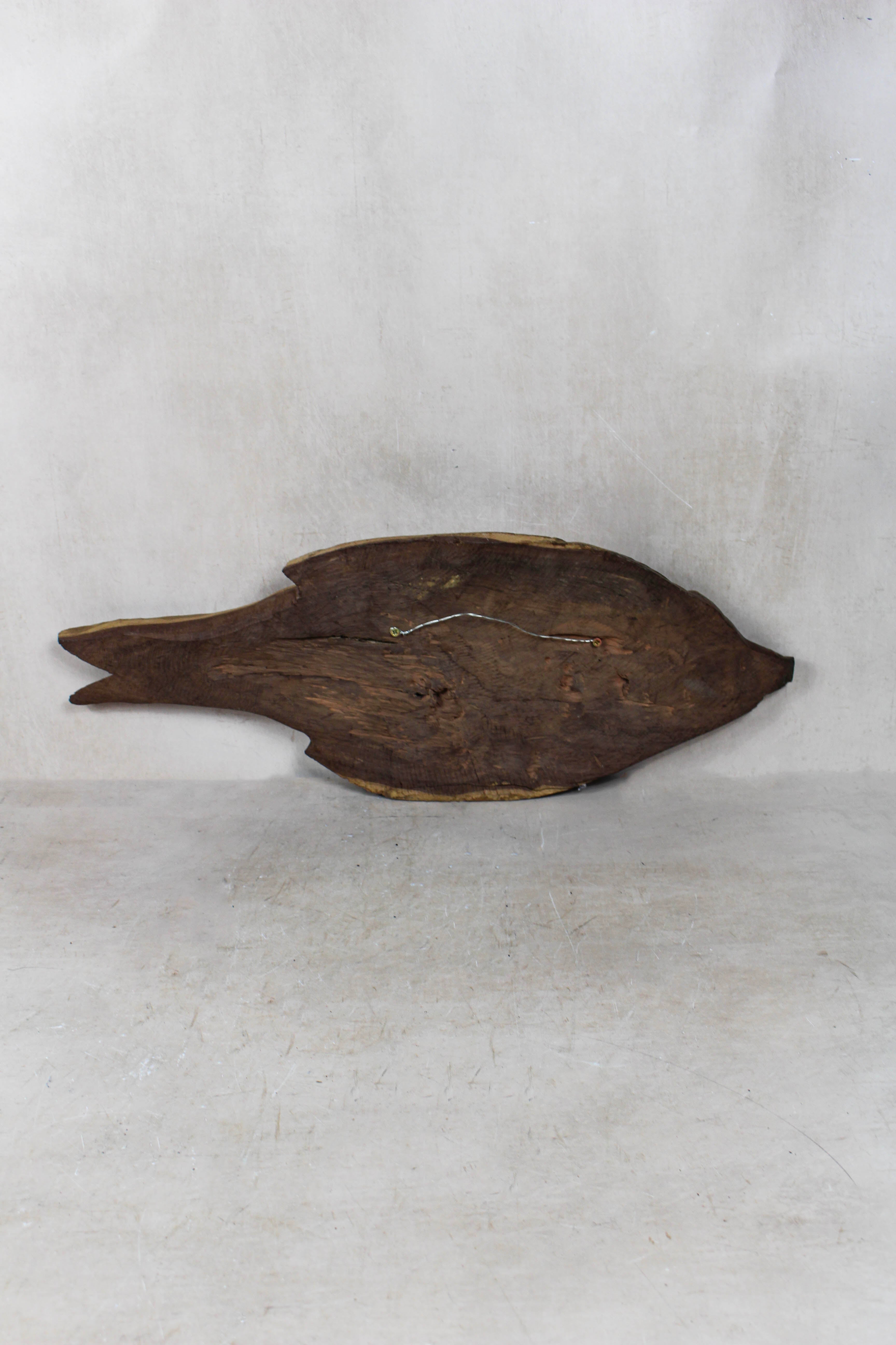 Driftwood Hand Carved Fish - 116.1