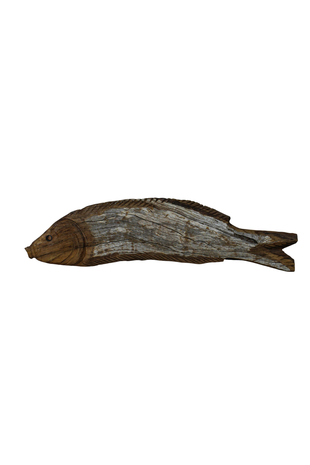 Driftwood Hand Carved Fish - 116.2