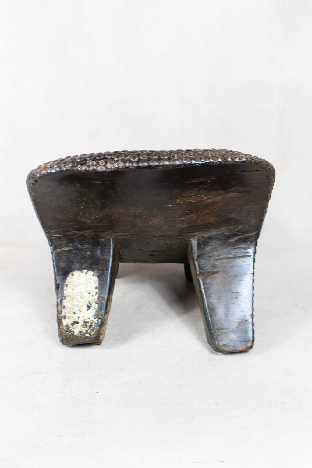 Vintage Rwanda Wood Stool 221.1