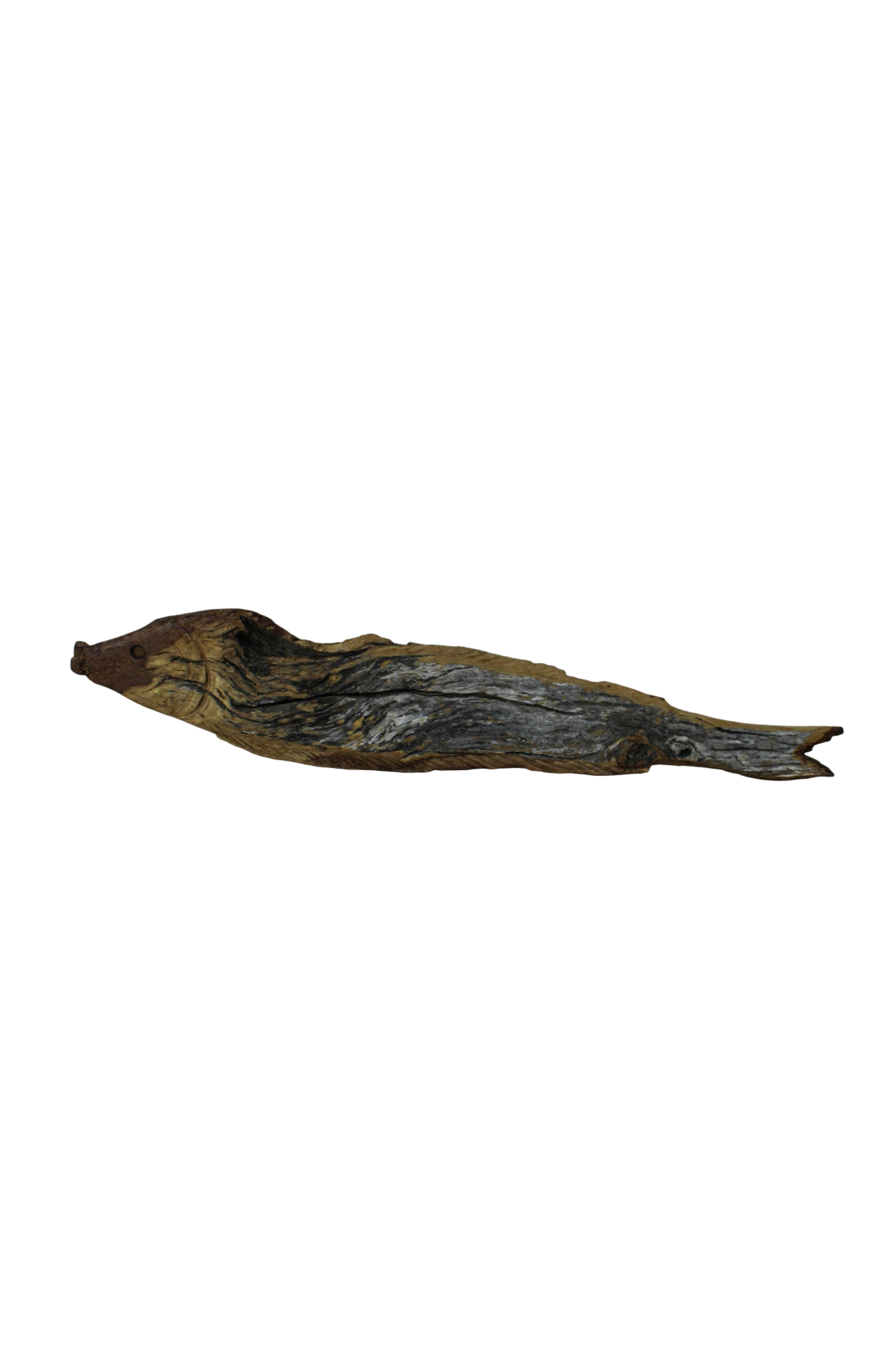 Driftwood Hand Carved Fish - 116.5