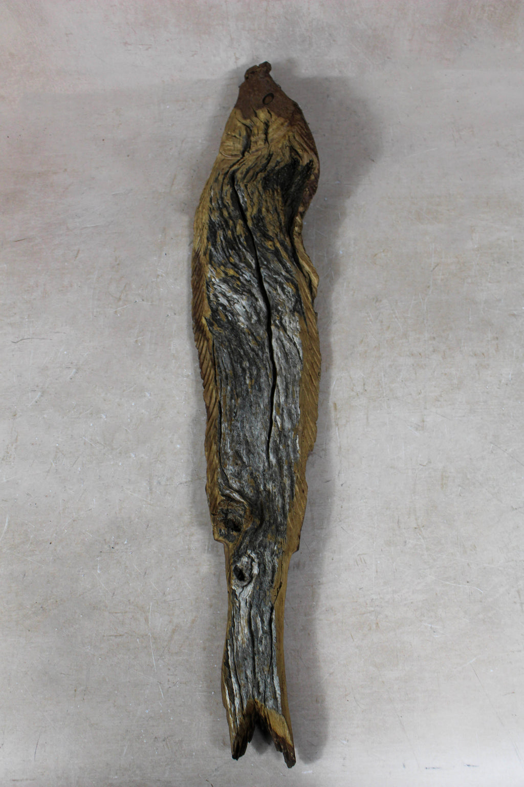 Driftwood Hand Carved Fish - 116.5