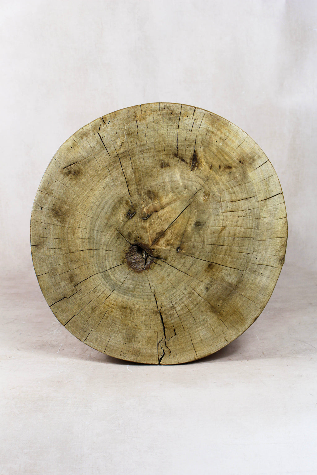 Tapered Wood Side Table - Cameroon - 93.8