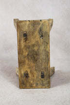 Vintage Rustic Stool Small - Elm wood - 49
