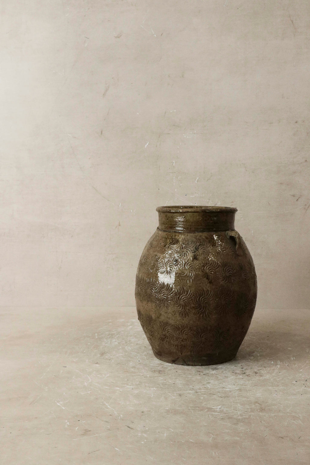 Vintage Glazed Yunnan Pot - OB54