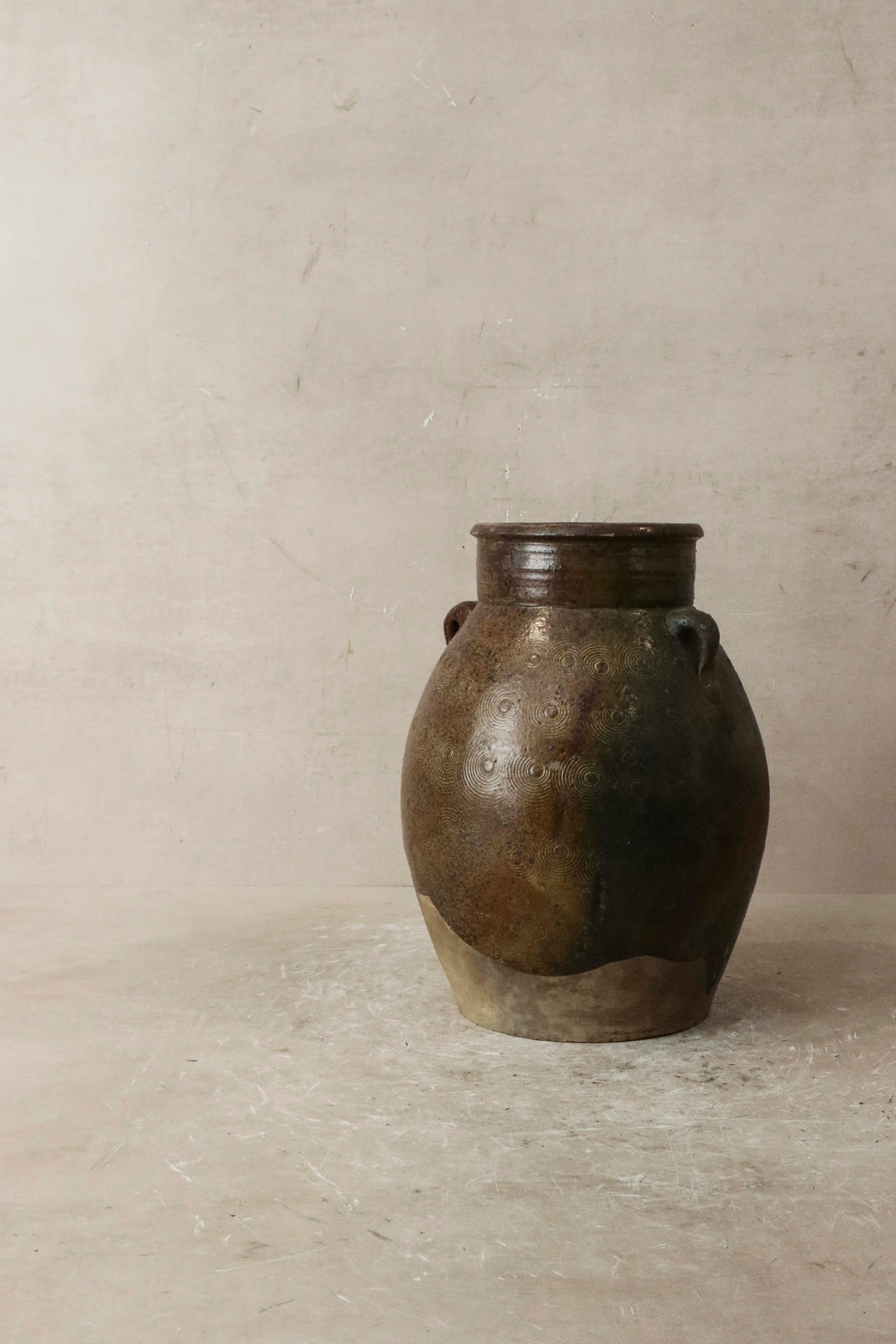 Vintage Glazed Yunnan Pot - OB57