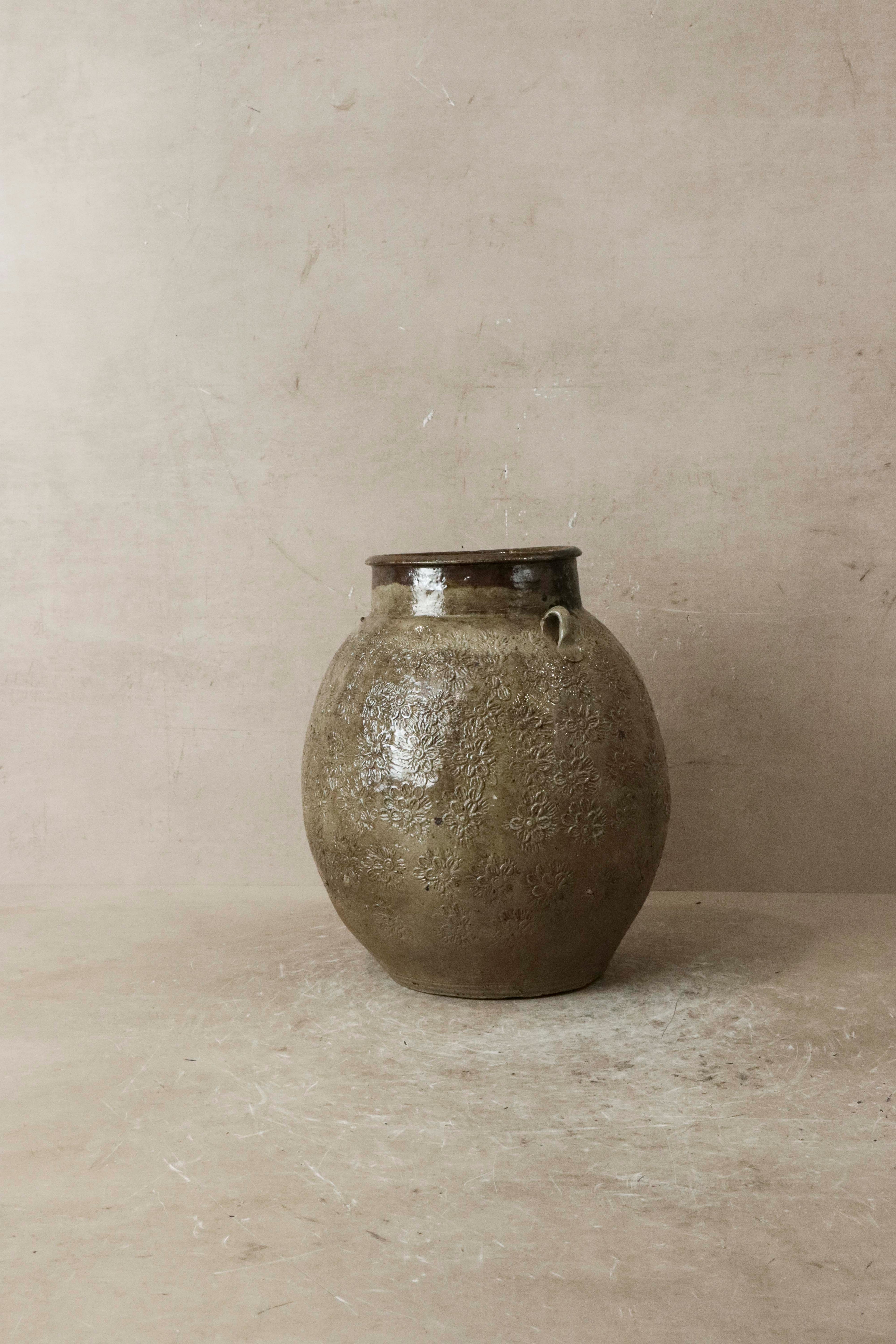 Vintage Glazed Yunnan Pot - OB56
