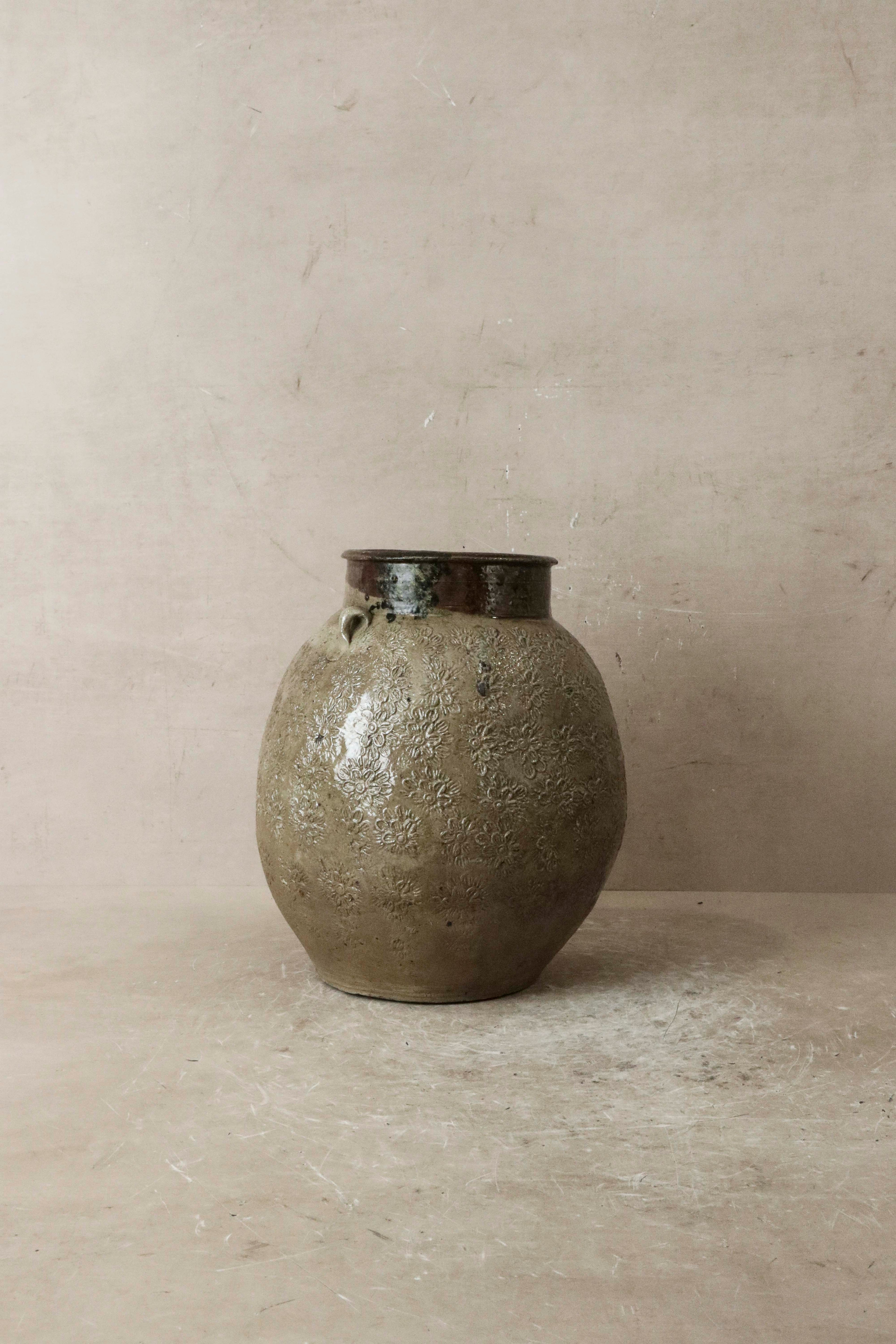 Vintage Glazed Yunnan Pot - OB56
