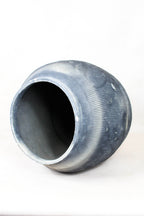 Vintage Textured Grey Pot - VT11