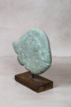 Stone Fish Sculpture - Zimbabwe - 159.5