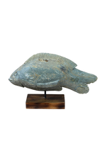 Stone Fish Sculpture - Zimbabwe - 159.6