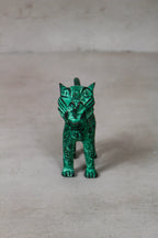 Benin Leopard sculpture - Bronze 56.20