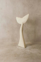 Wooden Hand carved Whale Fin - 39.1