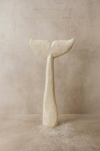 Wooden Hand carved Whale Fin - 39.3
