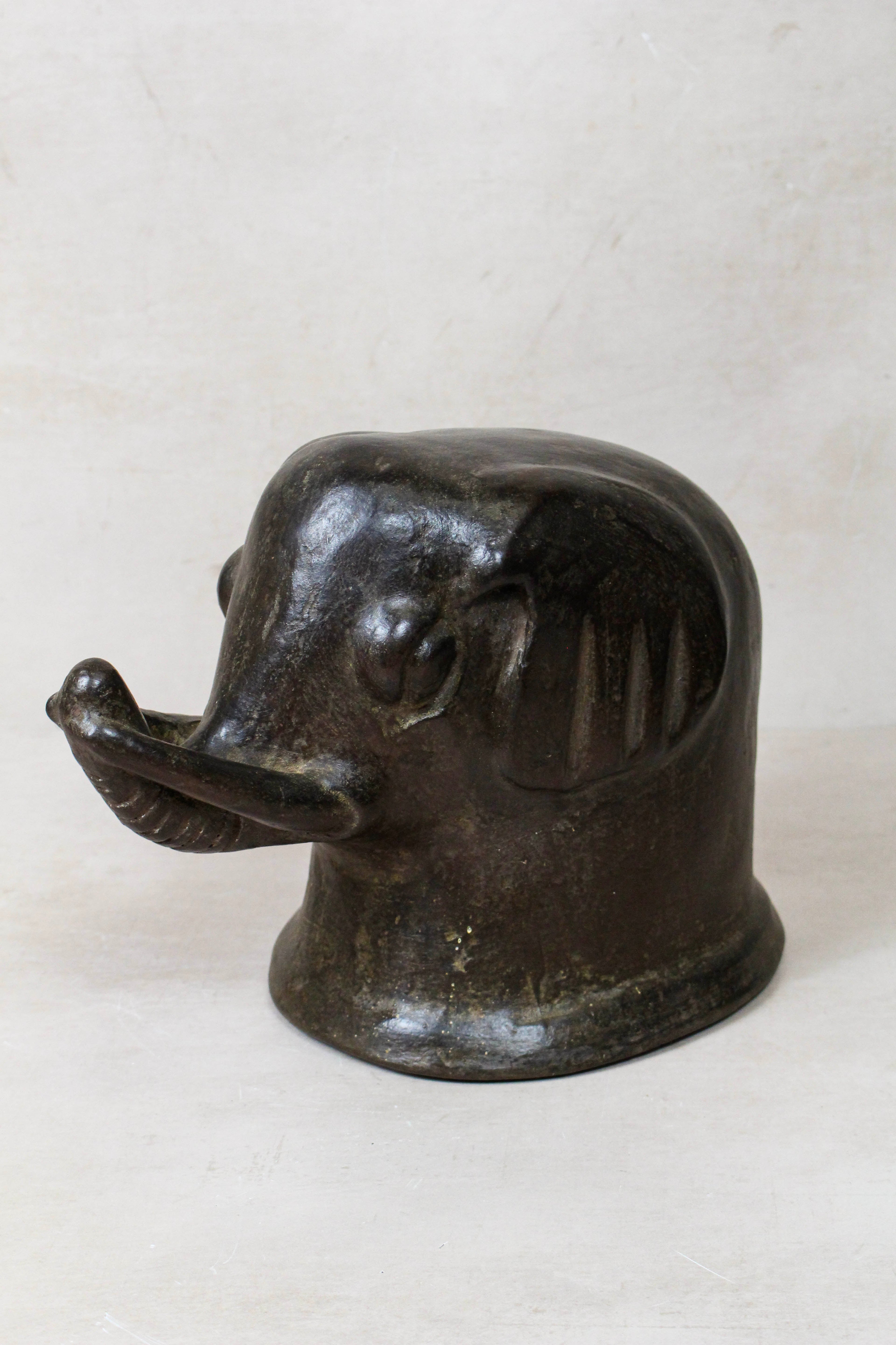 Mangbetu Elephant Head Sculpture - 234.2