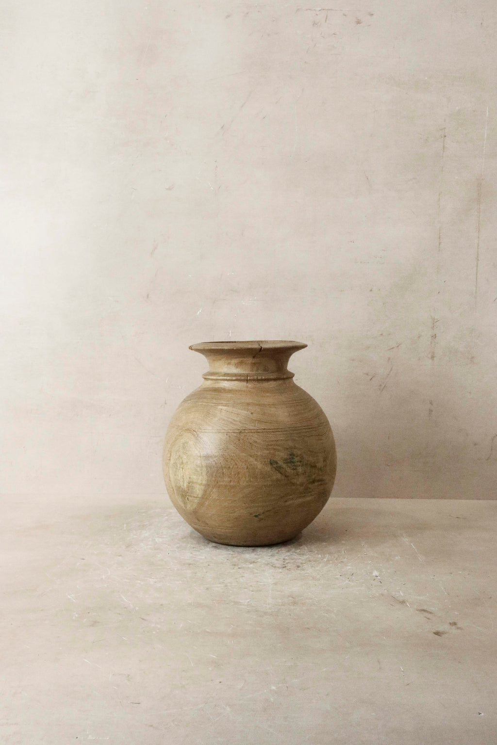 Vintage Teak Vase - 54.8