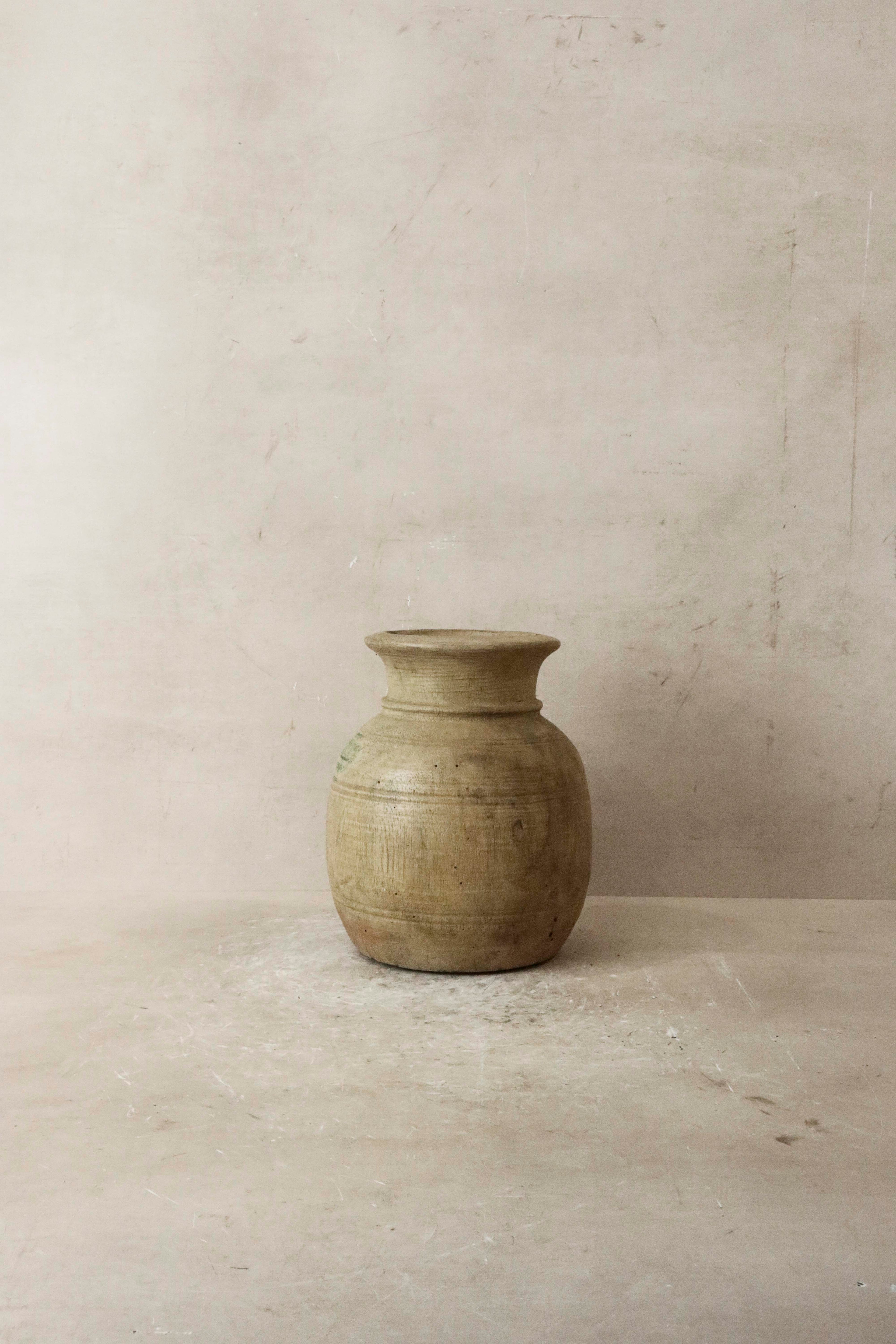 Vintage Teak Vase - 54.9