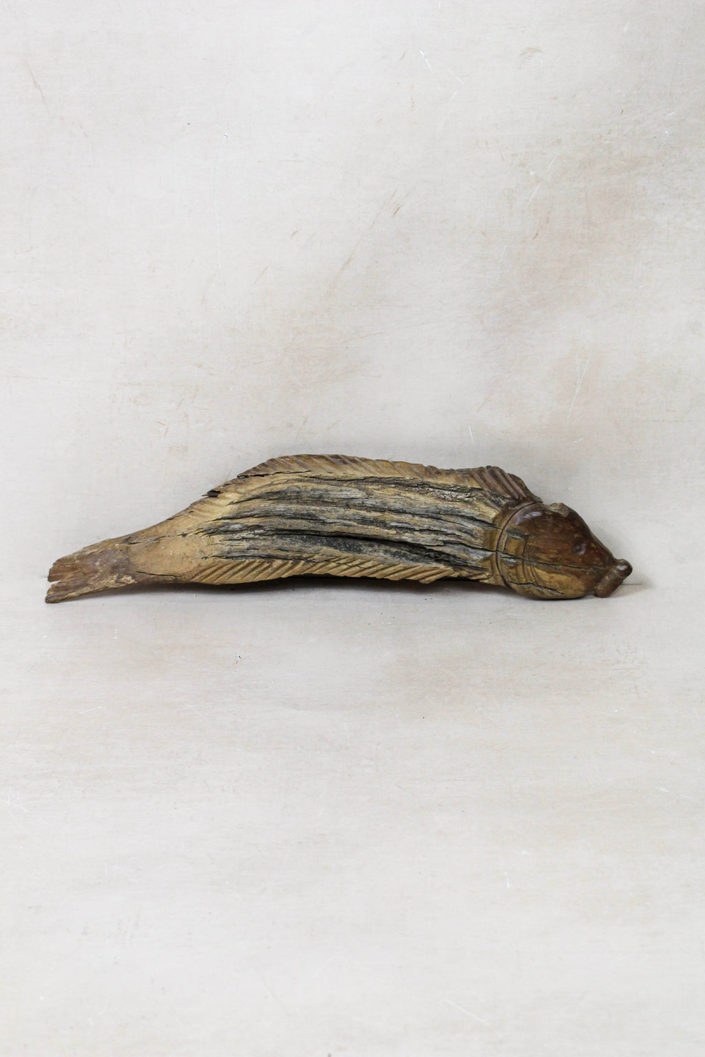 Driftwood Hand Carved Fish - 116.13