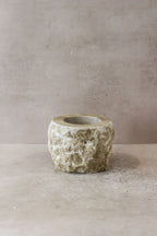 Rough Cut Onyx Candleholder XL 14.1