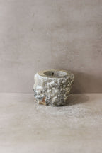 Rough Cut Onyx Candleholder XL 14.2