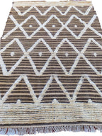 Mosaic Hand Knotted Rug - 156 x 132 cm