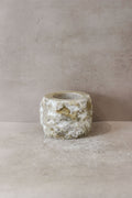 Rough Cut Onyx Candleholder XL 14.4