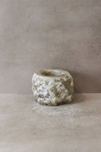 Rough Cut Onyx Candleholder XL 14.4
