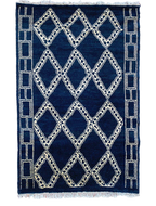Nomad Hand Knotted Rug - 189 x 122 cm