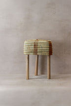 Woven Stool Orange (73A)