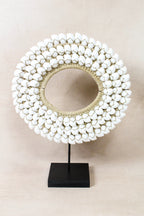 Handmade White Shell Necklace 26.2