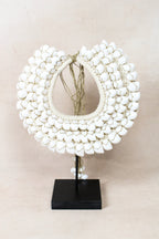 Handmade White Shell Necklace 26.4