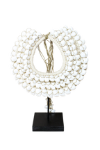 Handmade White Shell Necklace 26.4