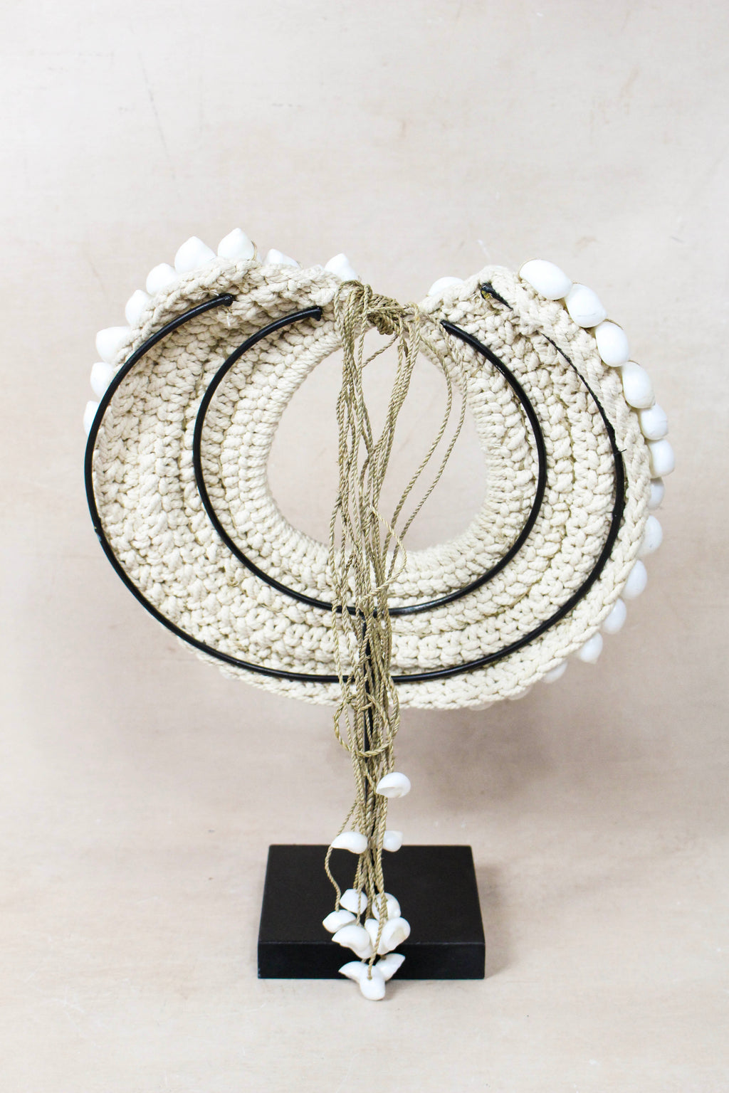 Handmade White Shell Necklace 26.4