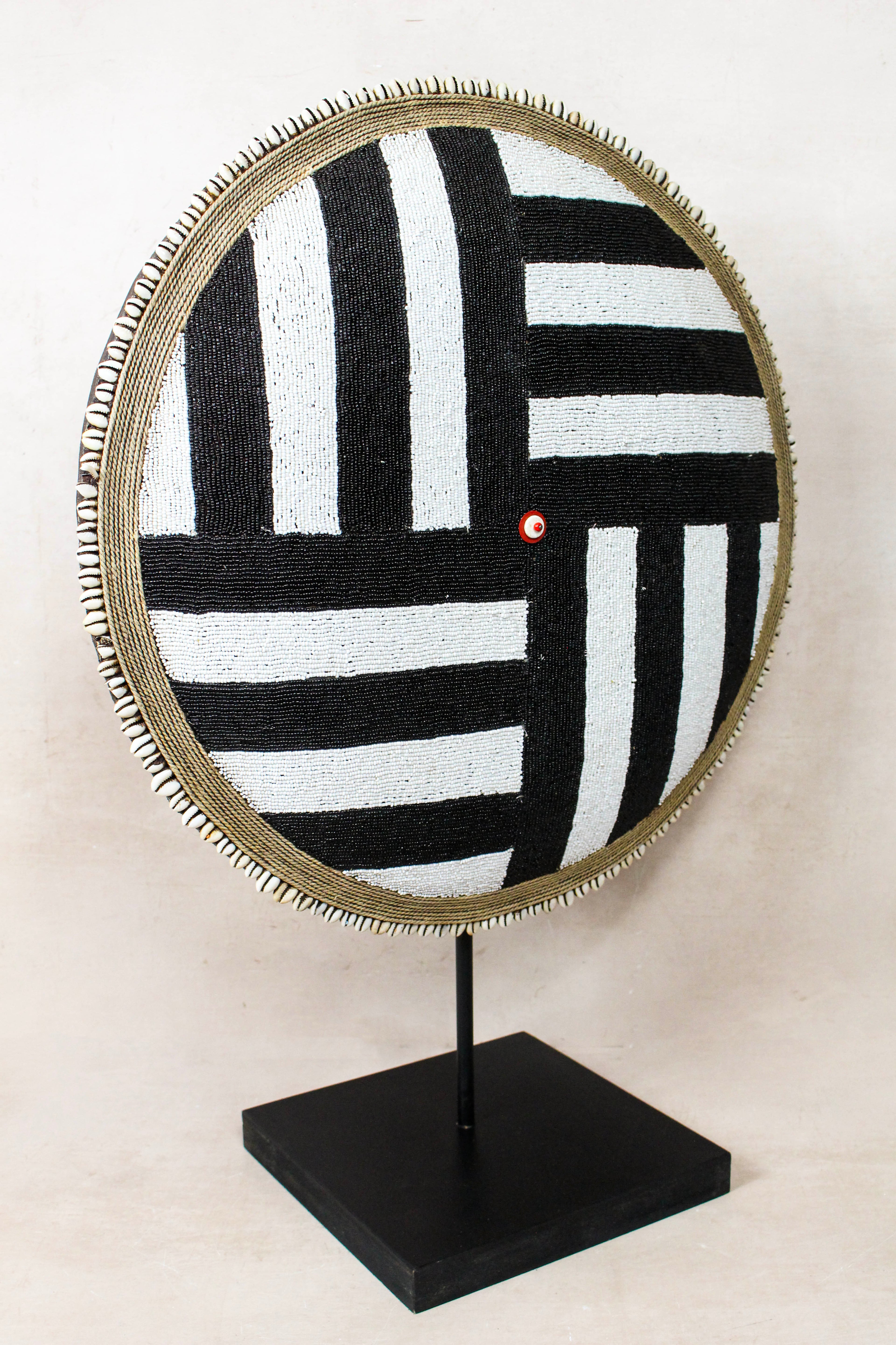 Cameroon Beaded Shield - 66.1