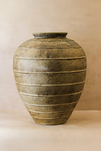 XL Brown Rustic Indonesian Pot No 31