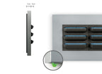 LIVE PICTURE - Living wall frame - 192cm - Black