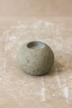 River Stone Candle Holder - 62B.1