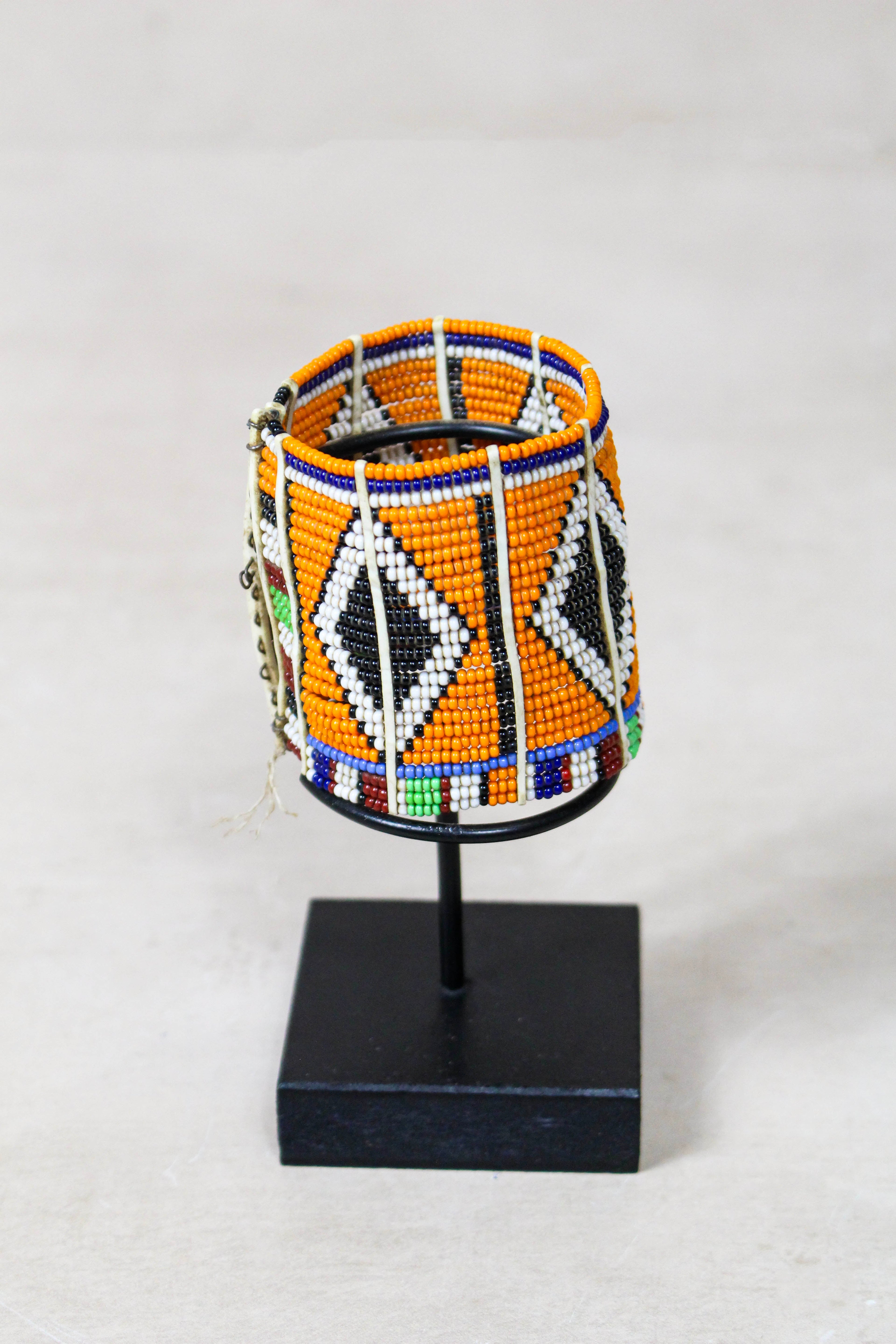 Beaded Maasai Cuff Bracelet -  120.2