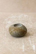 River Stone Candle Holder - 62B.5