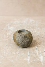 River Stone Candle Holder - 62B.5