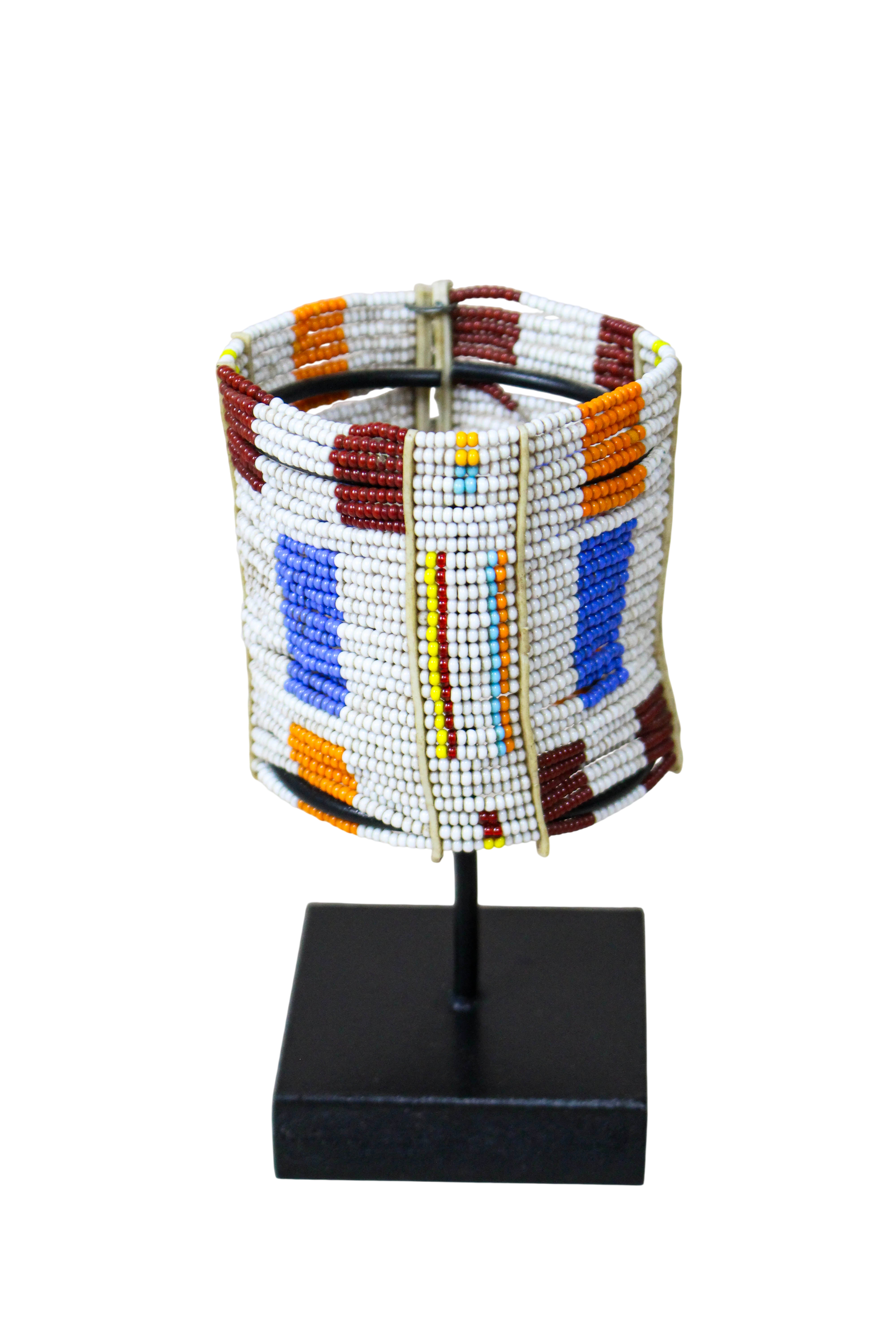 Beaded Maasai Cuff Bracelet -  120.4
