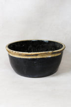 Wabi Sabi Antique Dark Glazed Terracotta Bowl Small- 188.4