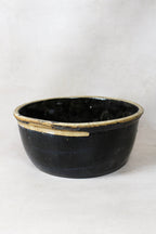 Wabi Sabi Antique Dark Glazed Terracotta Bowl Small- 188.4