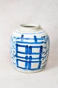 Old Blue & White Porcelain Jar - 162.4