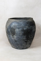 Vintage Dark Grey Pot - 81