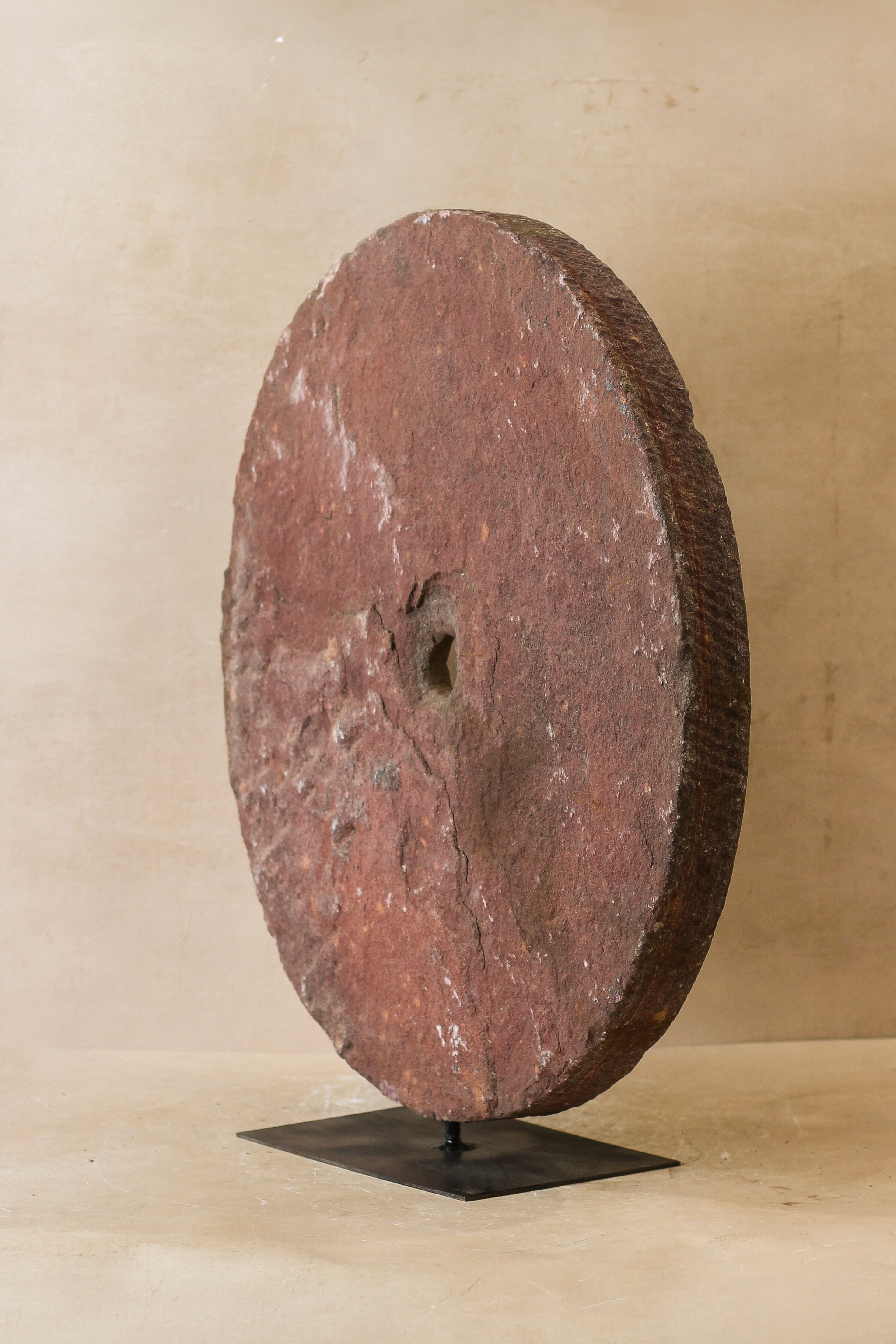 Antique Stone Grinding Wheel - 104.1