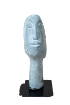 Stone head sculpture by Rizimu Chiwawa Zimbabwe 30.6